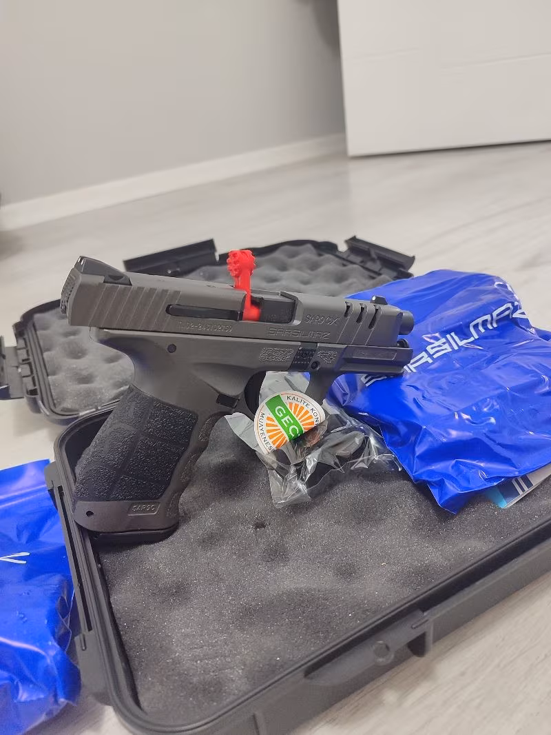 Sarsılmaz sar 9 cx platinum Sıfır kutusunda