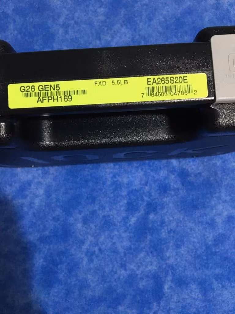 SIFIR KUTUSUNDA DENEME ATIŞI DAHİ YAPILMAMIŞ GLOCK 26 GEN5