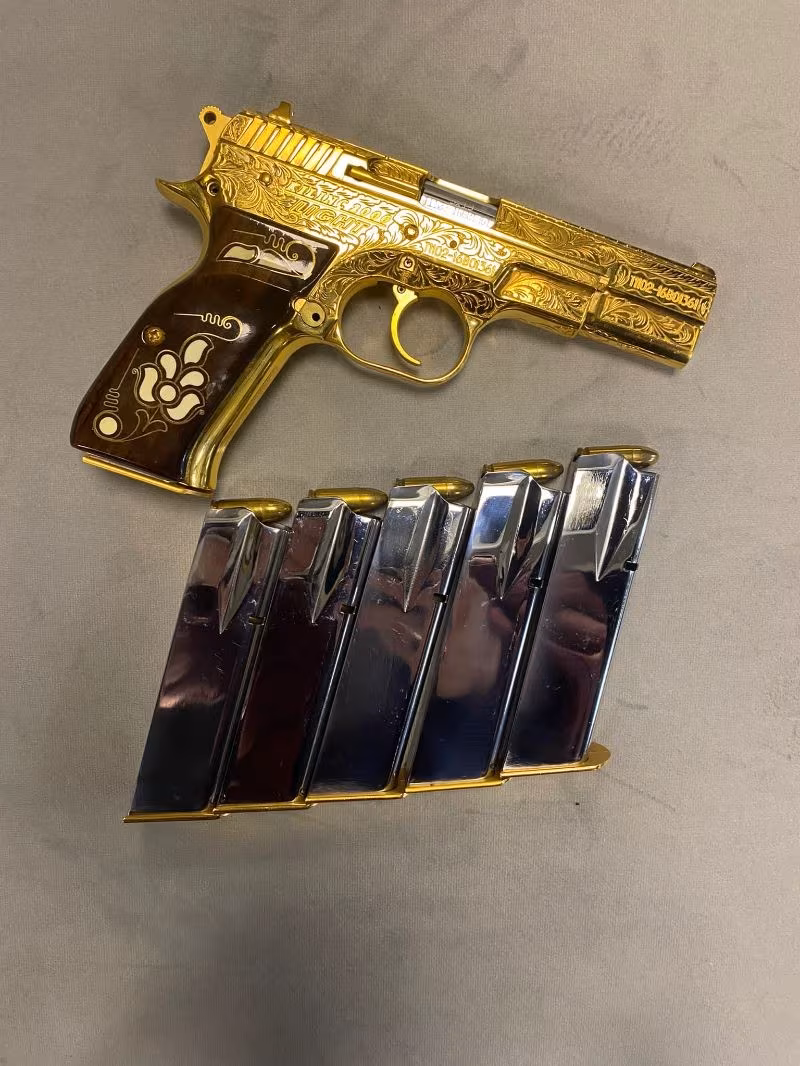 SARSILMAZ KILINÇ 2000 ALTIN KAPLAMA