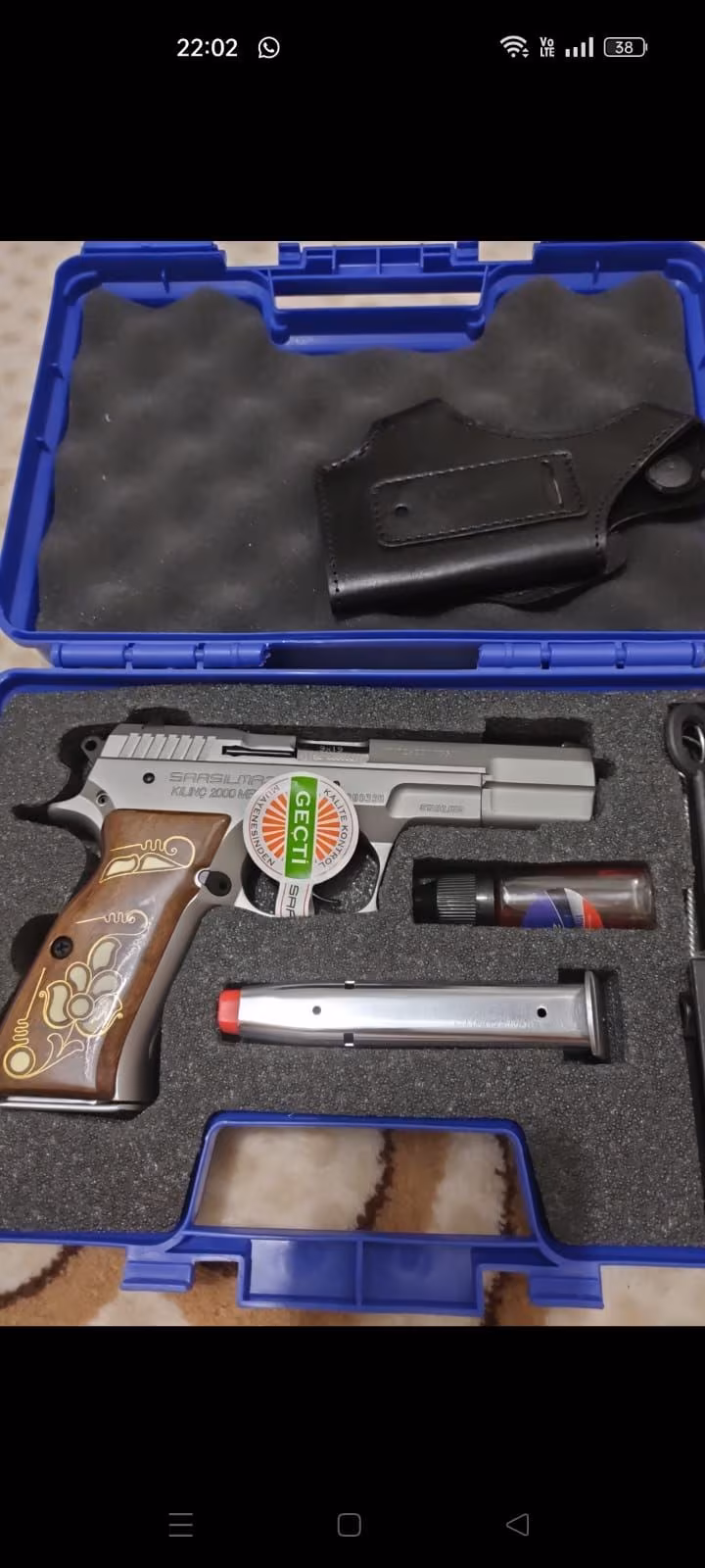 SIFIR SARSILMAZ KILIÇ 2000 İNOX