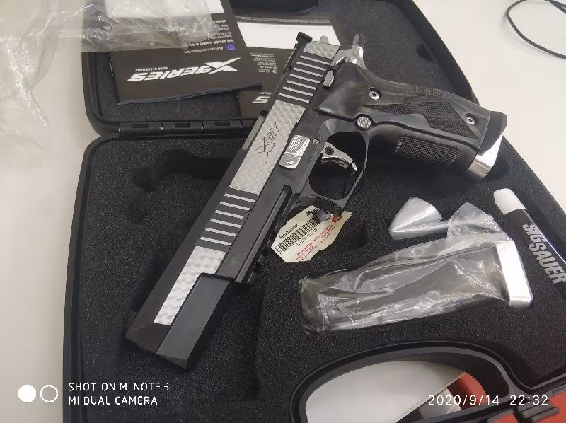 Sig Sauer x-six silverdust Acil satılık