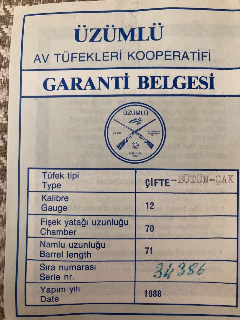 ÖZEL İMALAT - İŞLEMELİ ÜZÜMLÜ ÇİFT KIRMA
