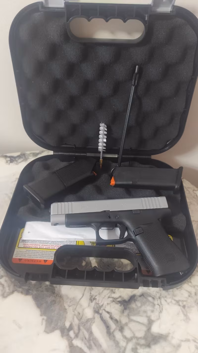 KAMU GÖREVLİSİNDE GLOCK 48X SİLVER SLİDE SON SERİ