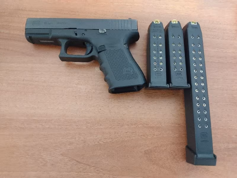 Kamu personelinden sıfırdan farksız satılık Glock 19 Gen 4