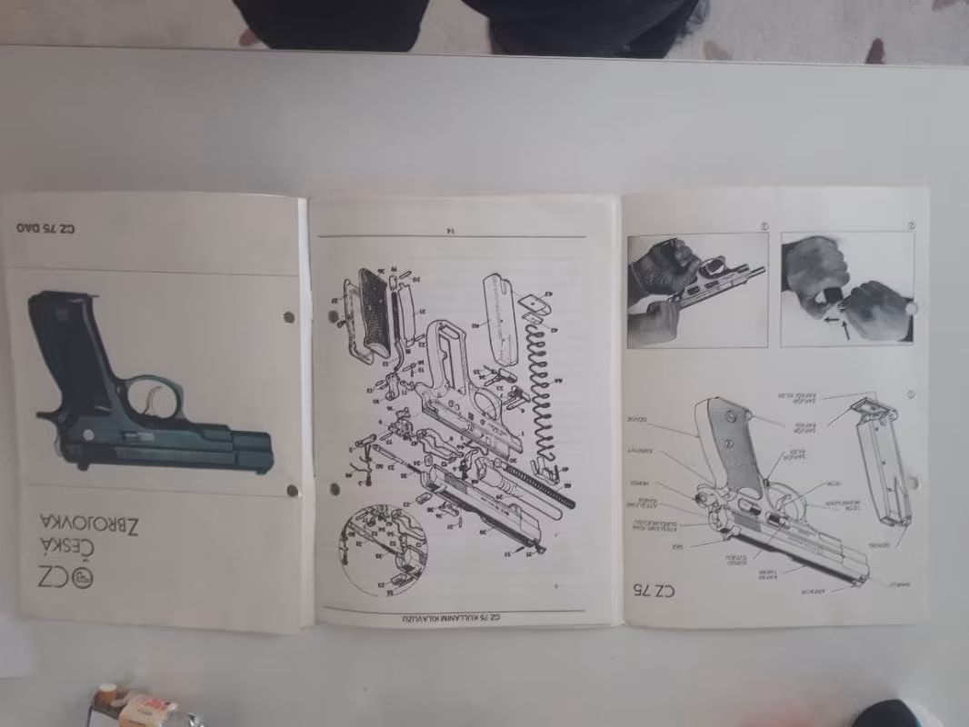 Emekli polisten çok temiz CZ 75 B+ 10 kutu mermi hediye