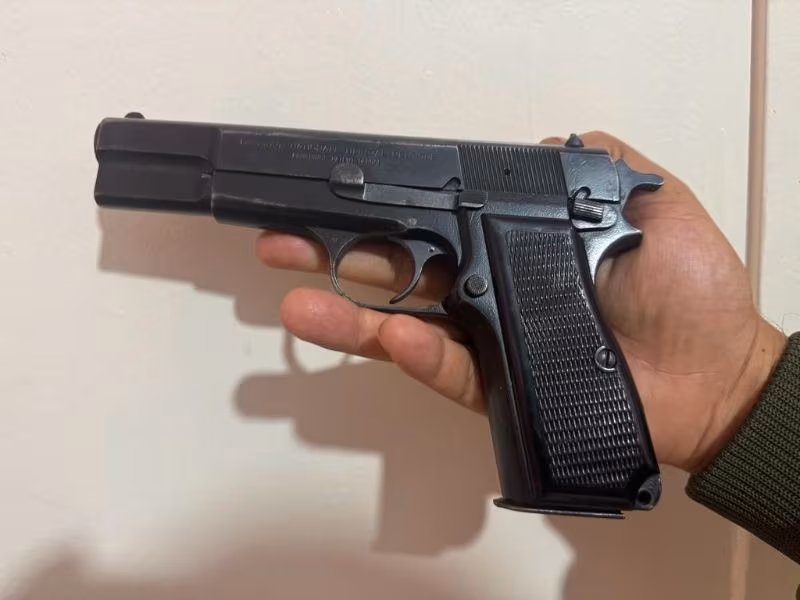 Emekli başkomiser silahı.Belcika browning 245 serisi