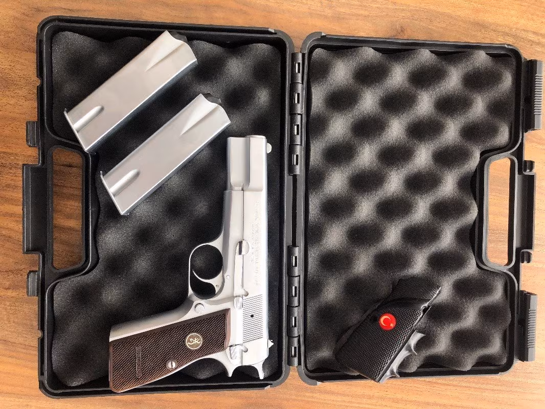 Browning 245 PM krom çok temiz