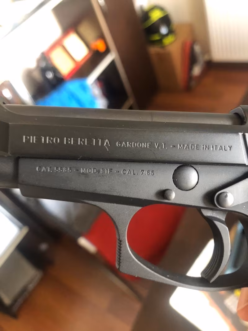 İLK SAHİBİNDEN HİÇ KULLANILMAMIŞ BERETTA 81F