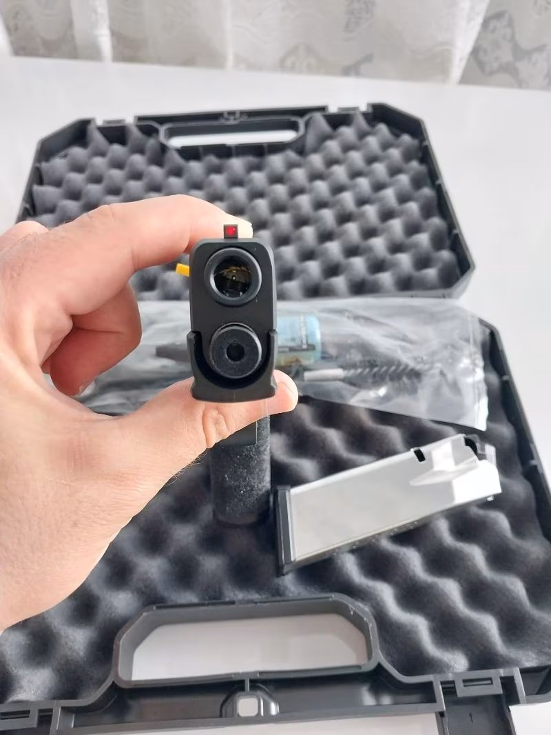 SIFIR VE KUTUSUNDA HS 11 PRO RDR SİYAH 15 + 1 KAPASİTELİ TAŞIMAYA UYGUN
