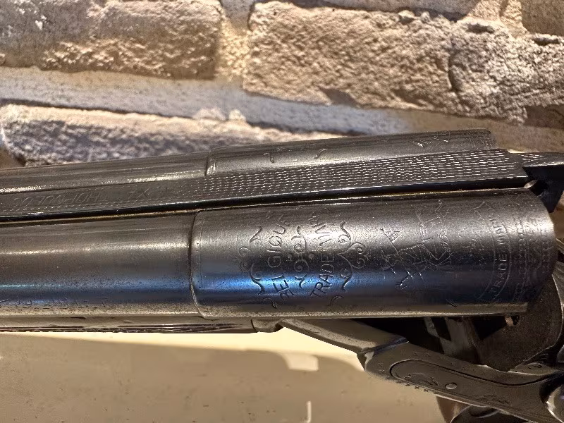 Antika,ruhsatlı,Belçika horozlu çifte