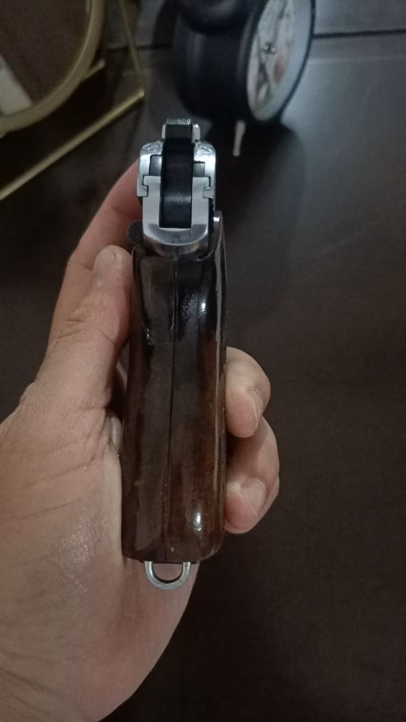 Tokarev 9 mm gümüş kaplama