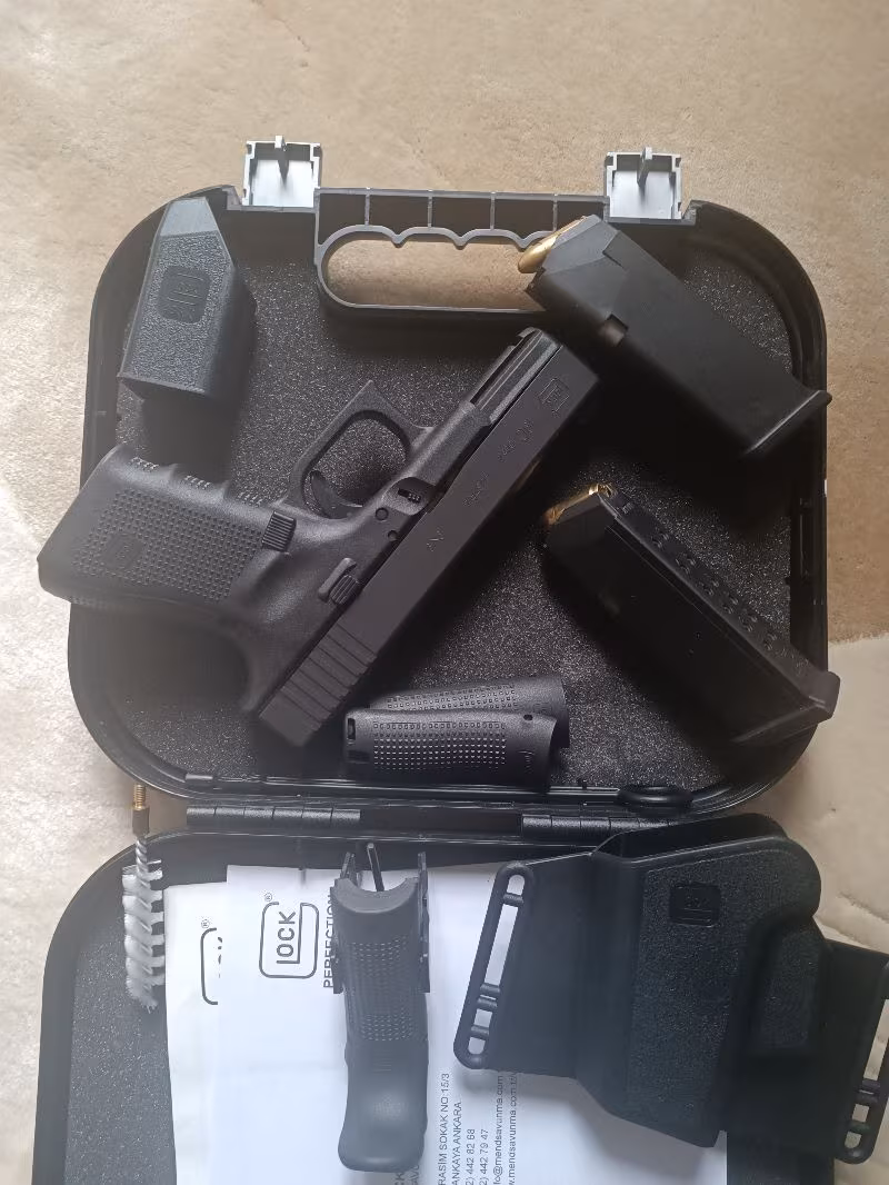 Glock 19 C Gen 4 sıfır hiç kullanılmamış