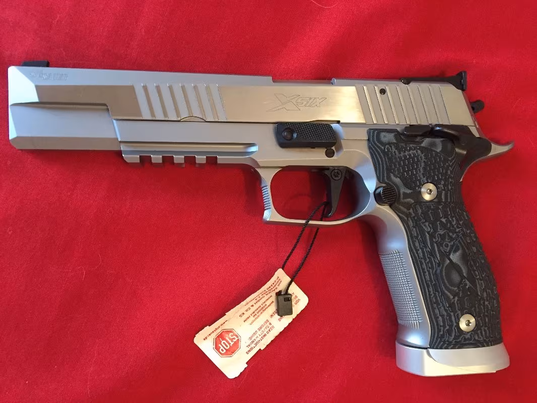 ALMAN MENŞELİ SIG SAUER X6 SUPERMATCH 9MM 19+1