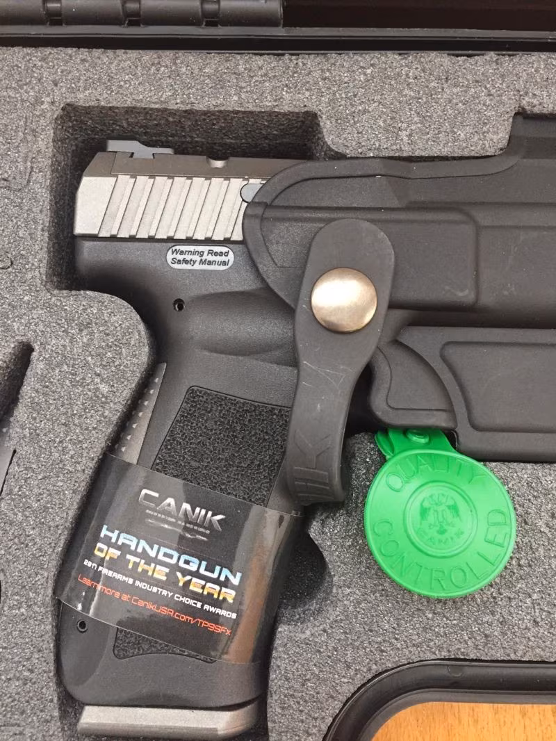 Acil satılık Canik TP9 SFx Amerika yılın silahı ödülünü almıştır