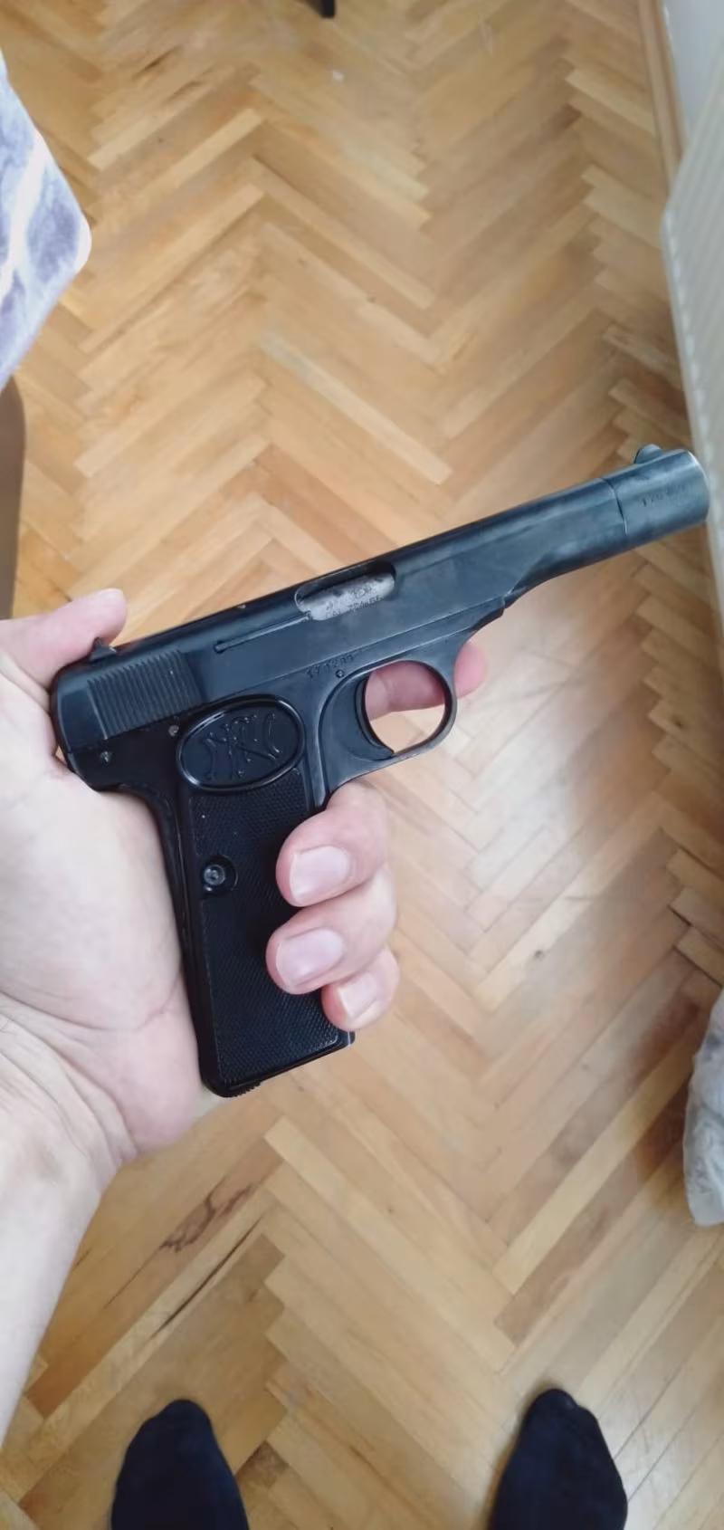 Orijinal ve İlk Günkü Tertemiz 7.65 mm Yüzüklü Browning