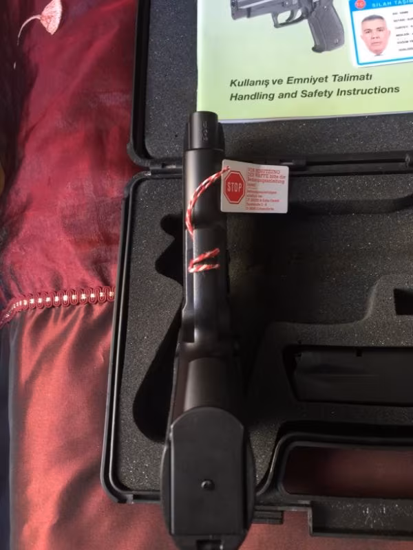 memurdan sıfır sigsauer p 226