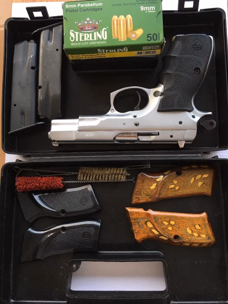 CZ75B Krom Kaplama Silah