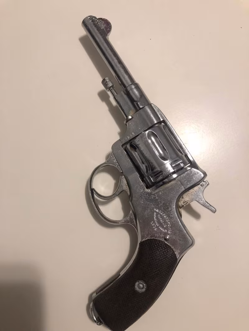 1906 Nagant Belçika patentli Rus