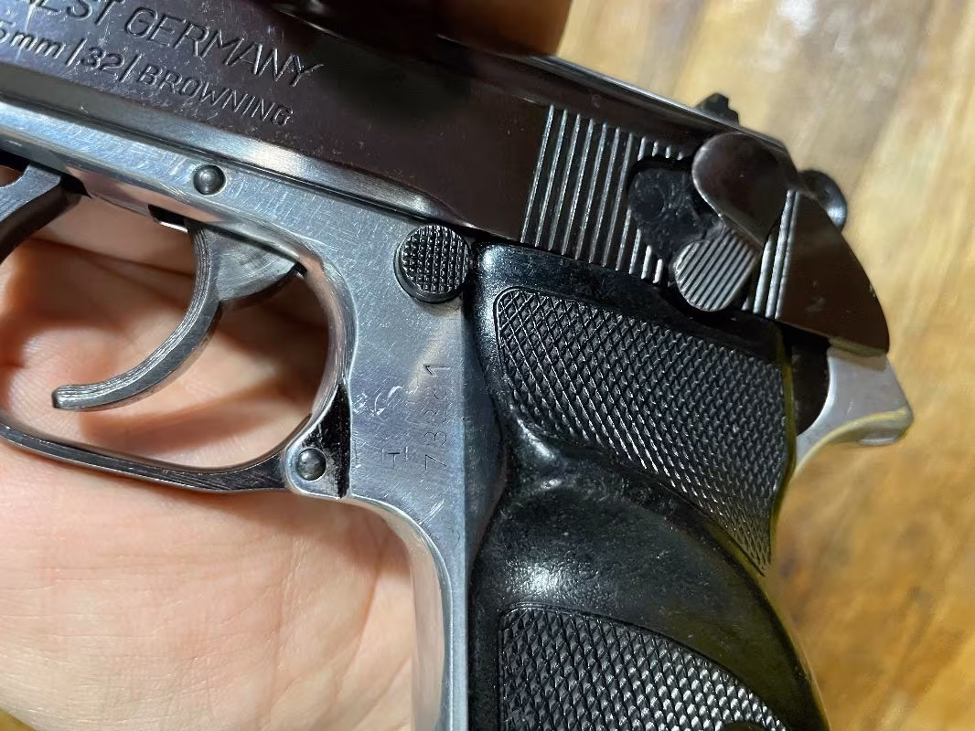 Hege West Germany 7.65 Browning ve Yedek Şarjörü