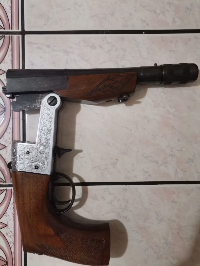 Antika tekli kırma gravür işlemeli