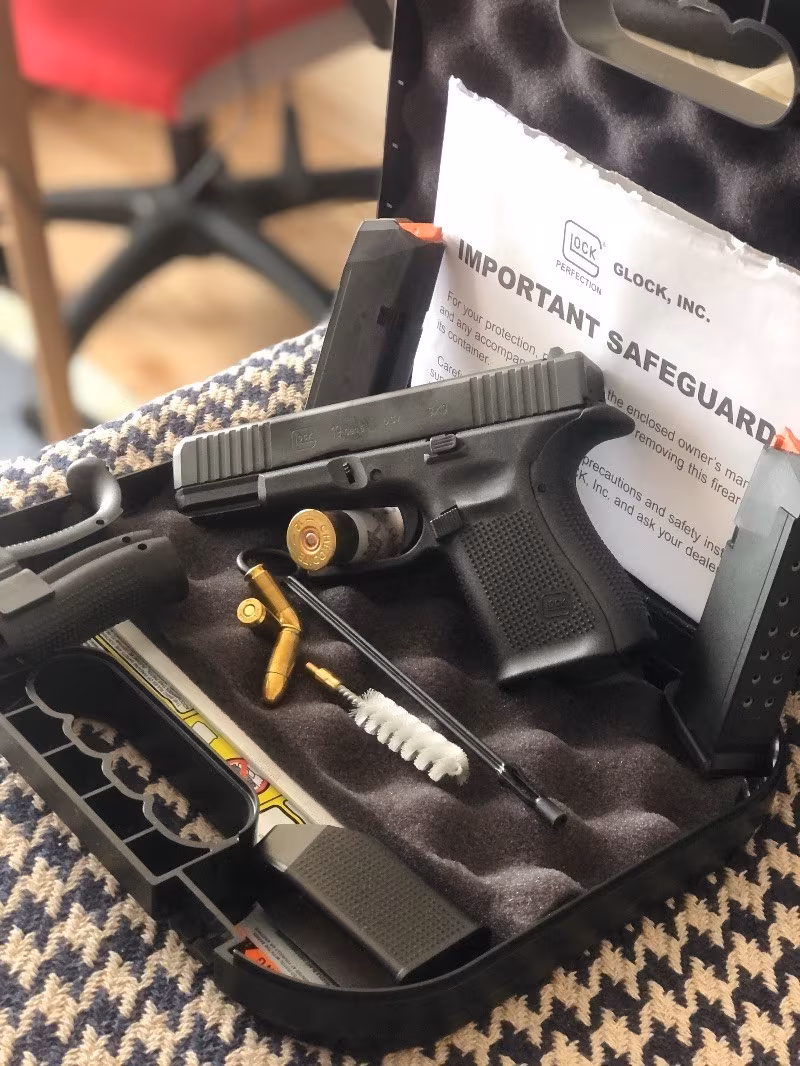 Kamu görevlisinden sıfır kutusunda GLOCK 19 GEN 5