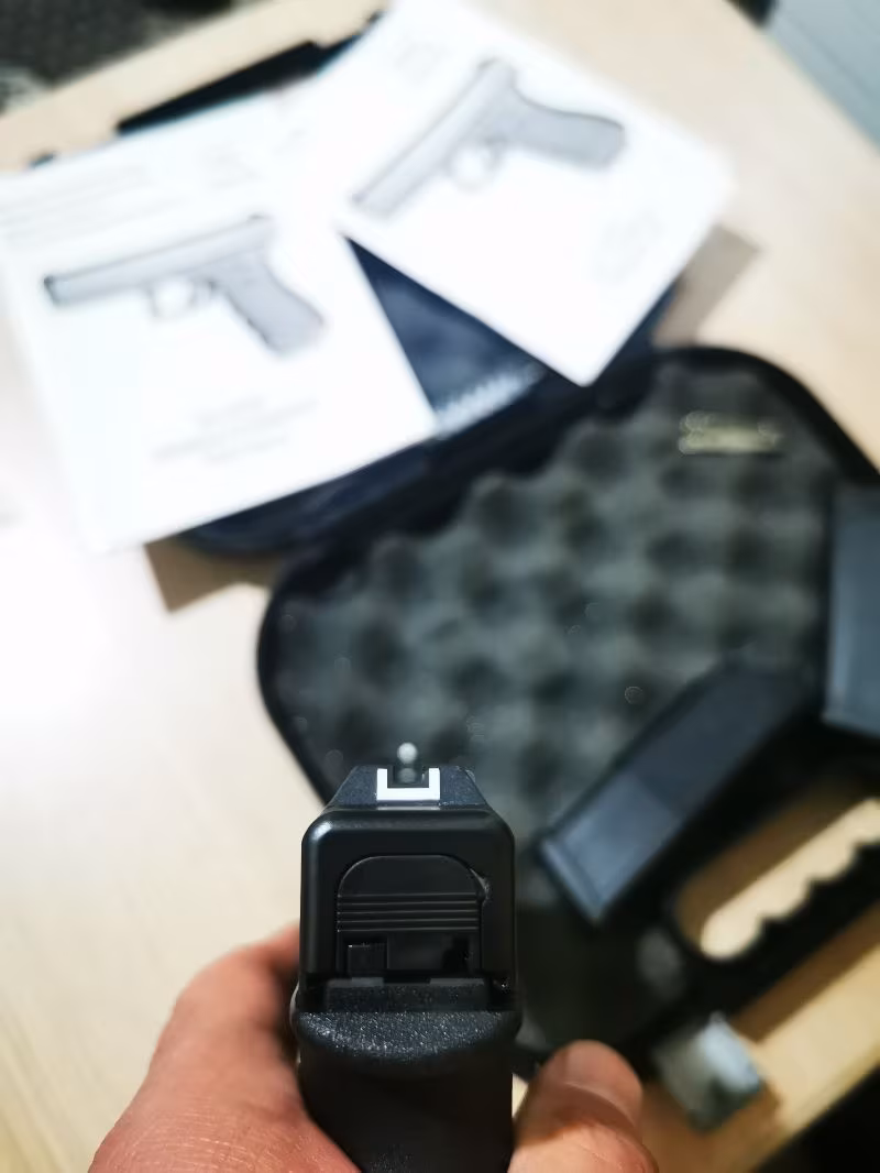 Sıfır glock 19 c anahtarlı