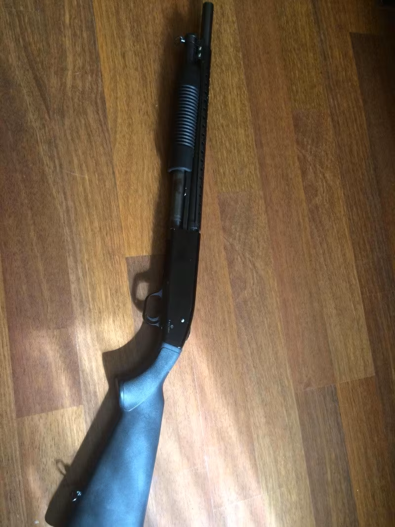 Amerikan mosberg 500A pompalı tüfek
