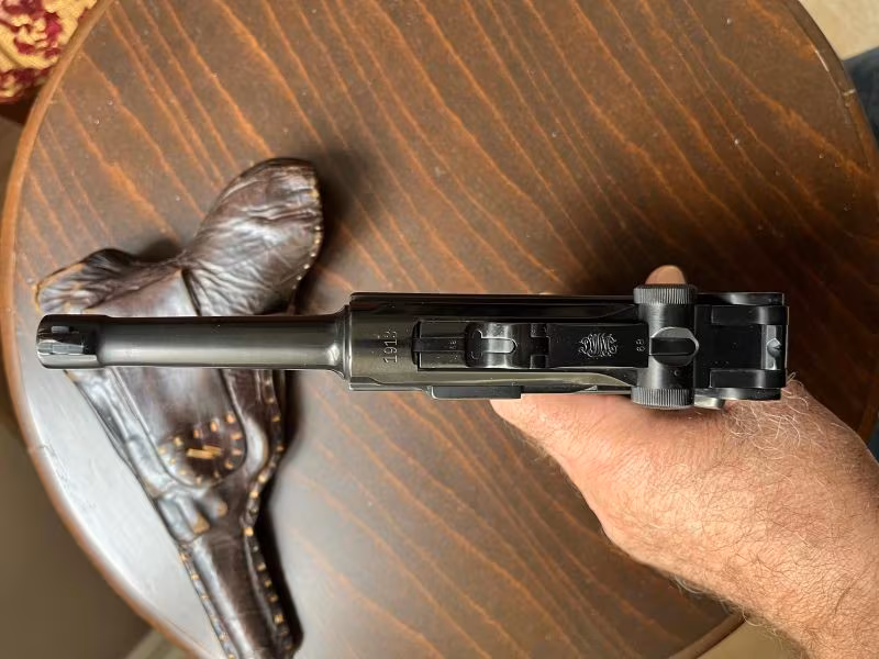 DWM Luger Parabellum P08 1913 9×19 mm.