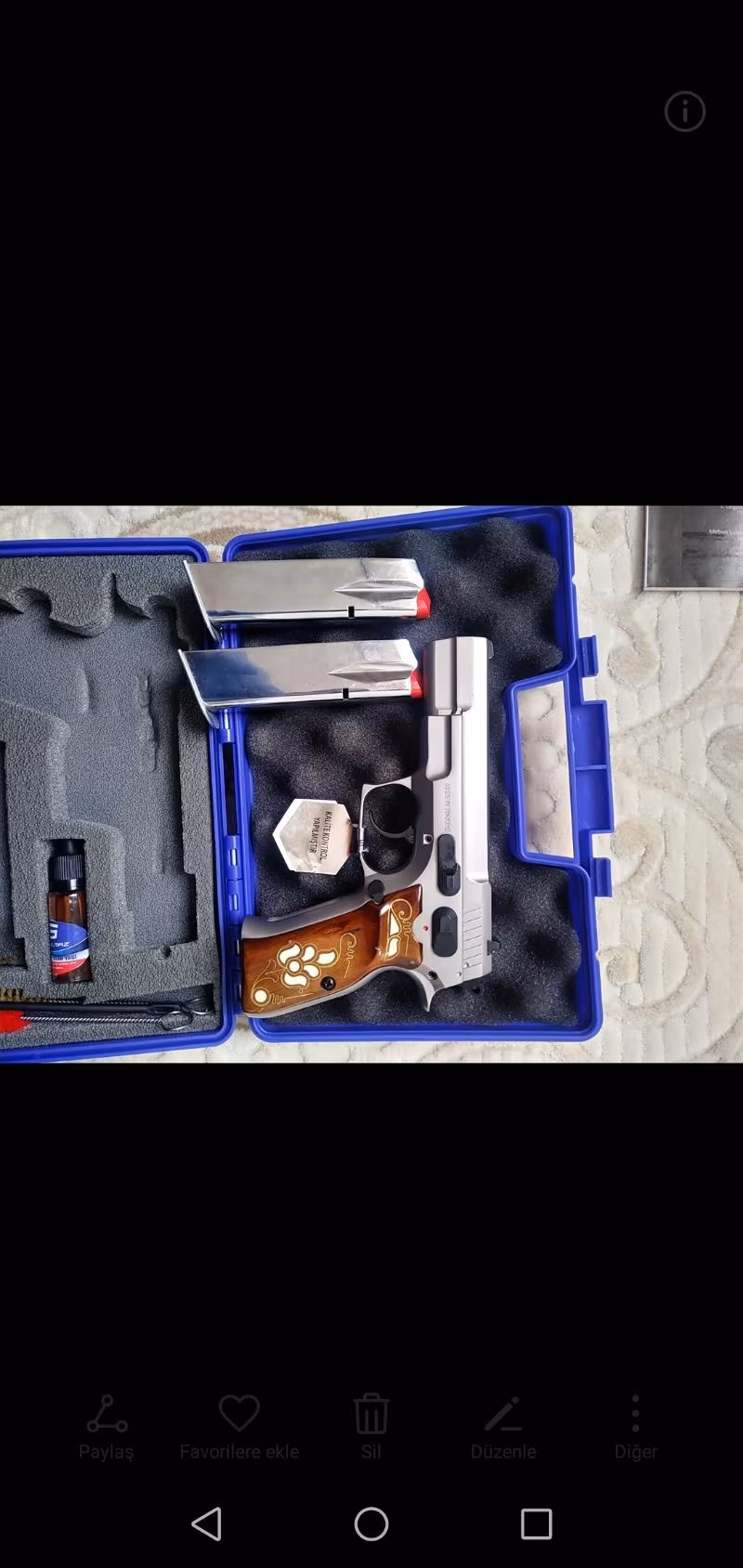 Emekli polisten sıfır sarsılmaz kılınç 2000 mega