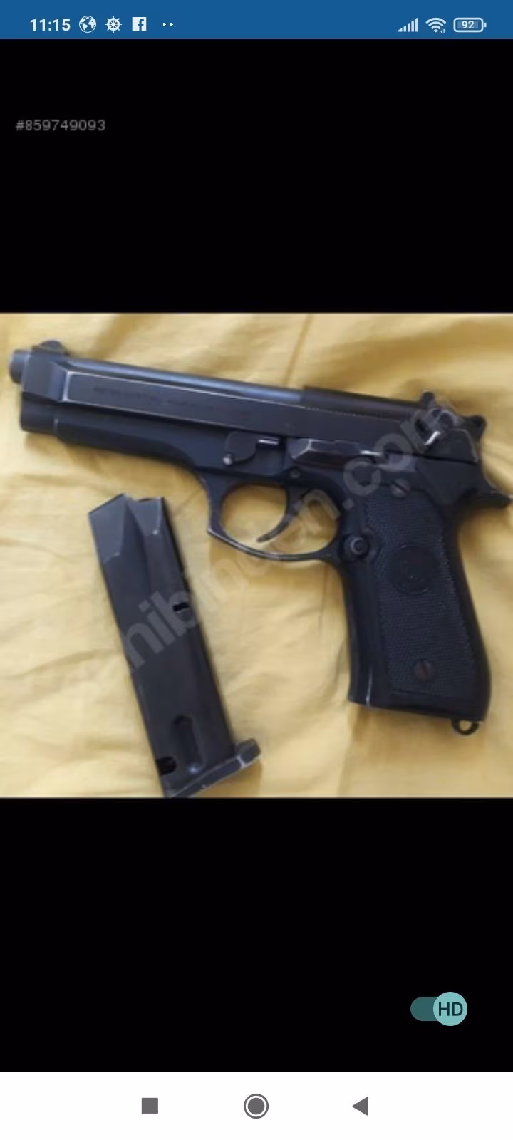 Beretta f92 çok iyi