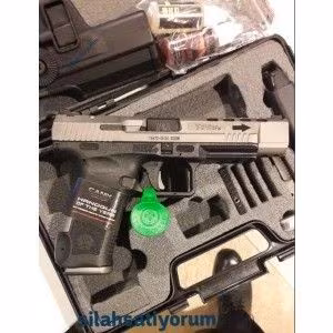ABD'de  YILIN SİLAHI SEÇİLEN... SIFIR.... KUTUSUNDA.... HİÇ ATIŞ YAPILMAMIŞ... CANİK TP SFX TUNGSTEN MAT