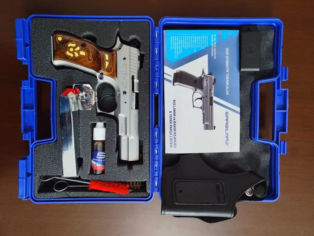 EMEKLİ POLİSTEN SIFIR SARSILMAZ KILIÇ 2000 MEGA 17+1 (9x19 mm)