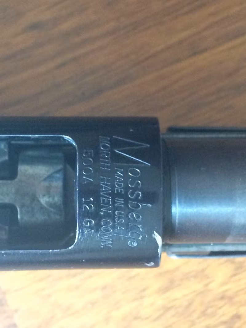 Amerikan mosberg 500A pompalı tüfek