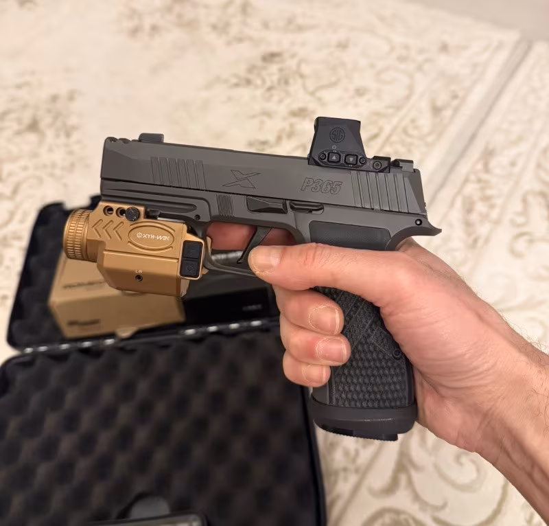 SIG SAUER P365 AXG LEGION + Orijinal ROMEO-X Red Dot