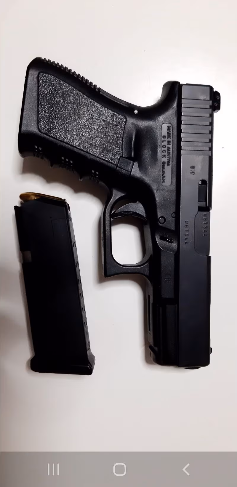 Askeri personelden Glock 19C