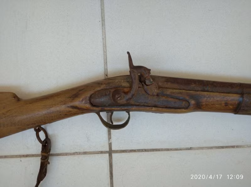 ANTİKA DOLMA TEK HOROZ TÜFEK
