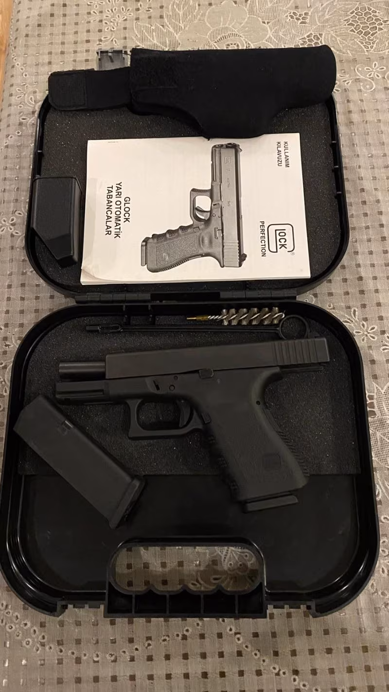 BAYANDAN BULUNDURMA RUHSATLI GLOCK 19 20 MERMİ DAHİ ATILMAMIŞTIR