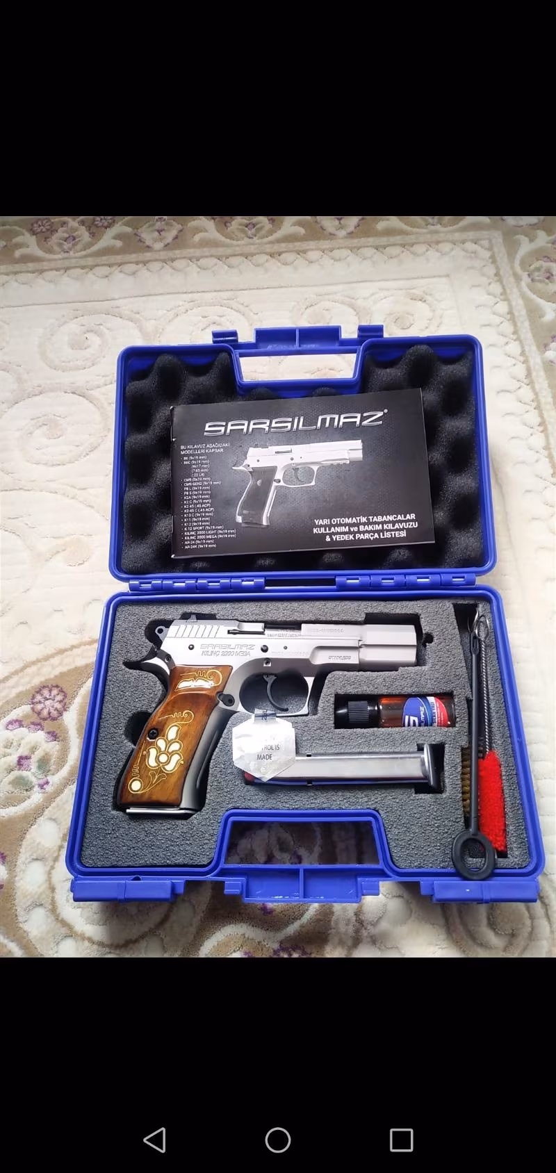 Emekli polisten sıfır sarsılmaz kılınç 2000 mega