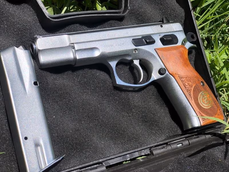 Harika Temizlikte CZ 75B -Krom