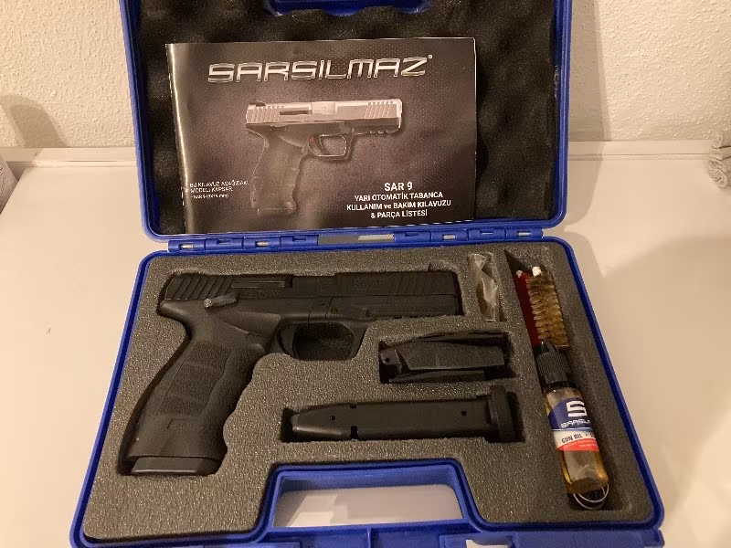 Temiz Sarsılmaz sar 9 mat siyah