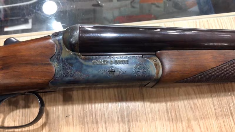 Webley SCOTT cifte yedek namlulu