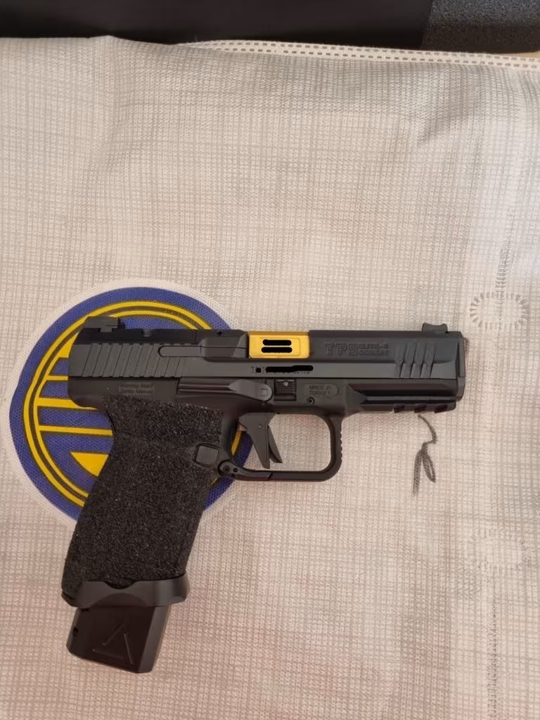 CANİK TP9 ELİTE S COMBAT SIFIR - RUHSATLI- ÖZEL RENK - MFG KYDEX - +4 KARAKULAK + MECANİC RED DOT