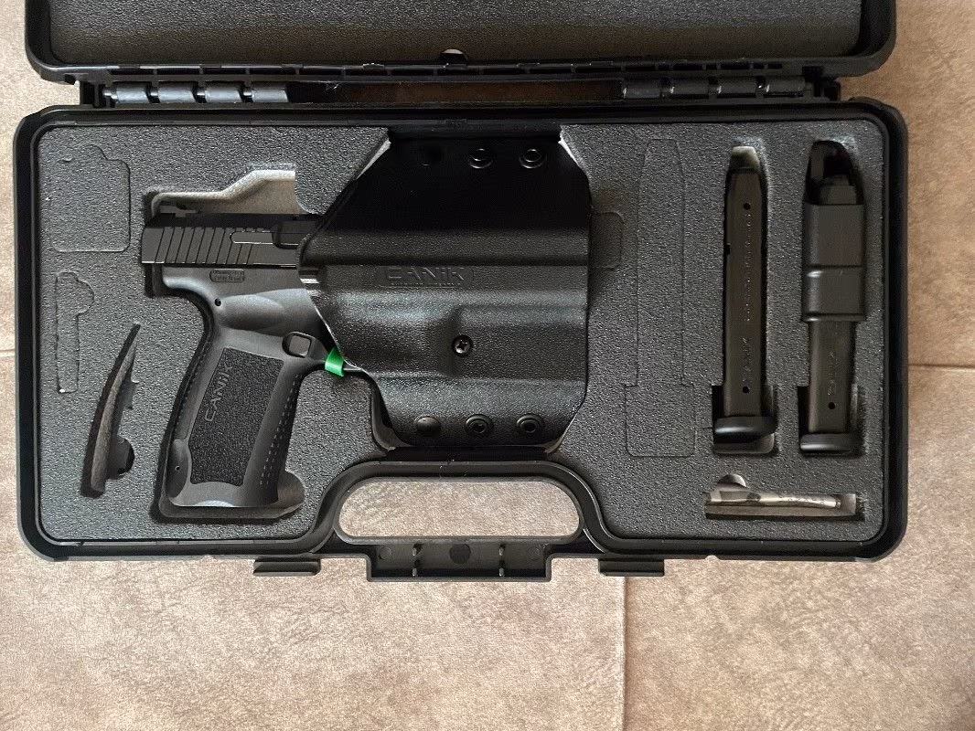 Polisten Ruhsatlı Kullanılmamış Siyah CANİK TP9 SA MOD 2