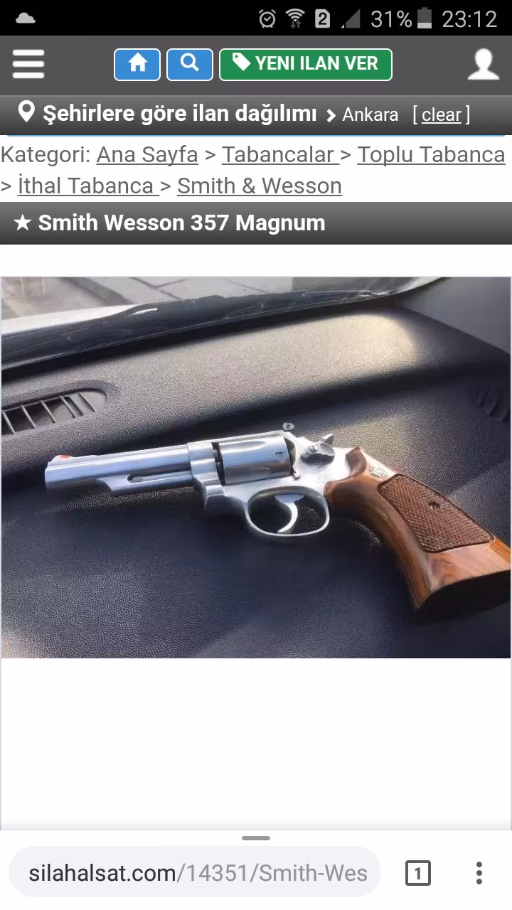 S&W 357 magnum
