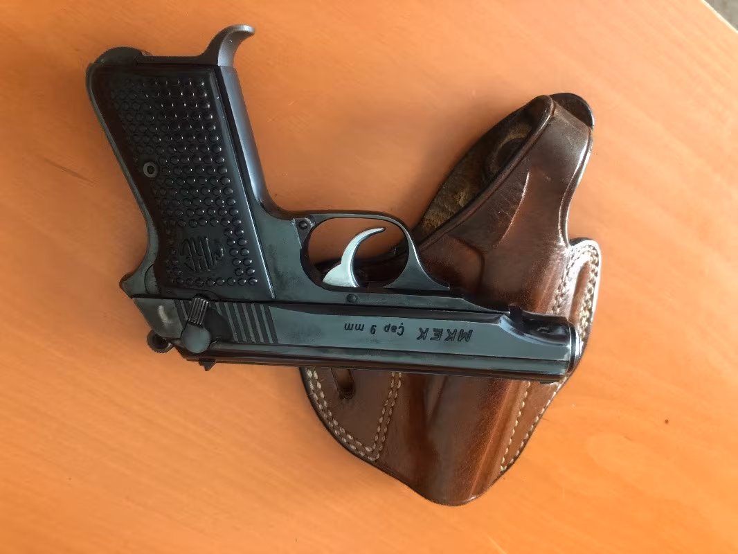 9mm 94 model çok temiz ruhsatlı silah