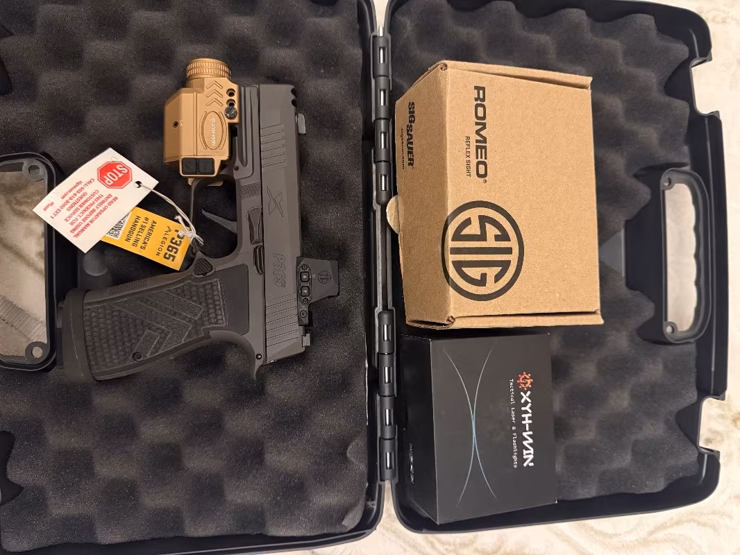 SIG SAUER P365 AXG LEGION + Orijinal ROMEO-X Red Dot