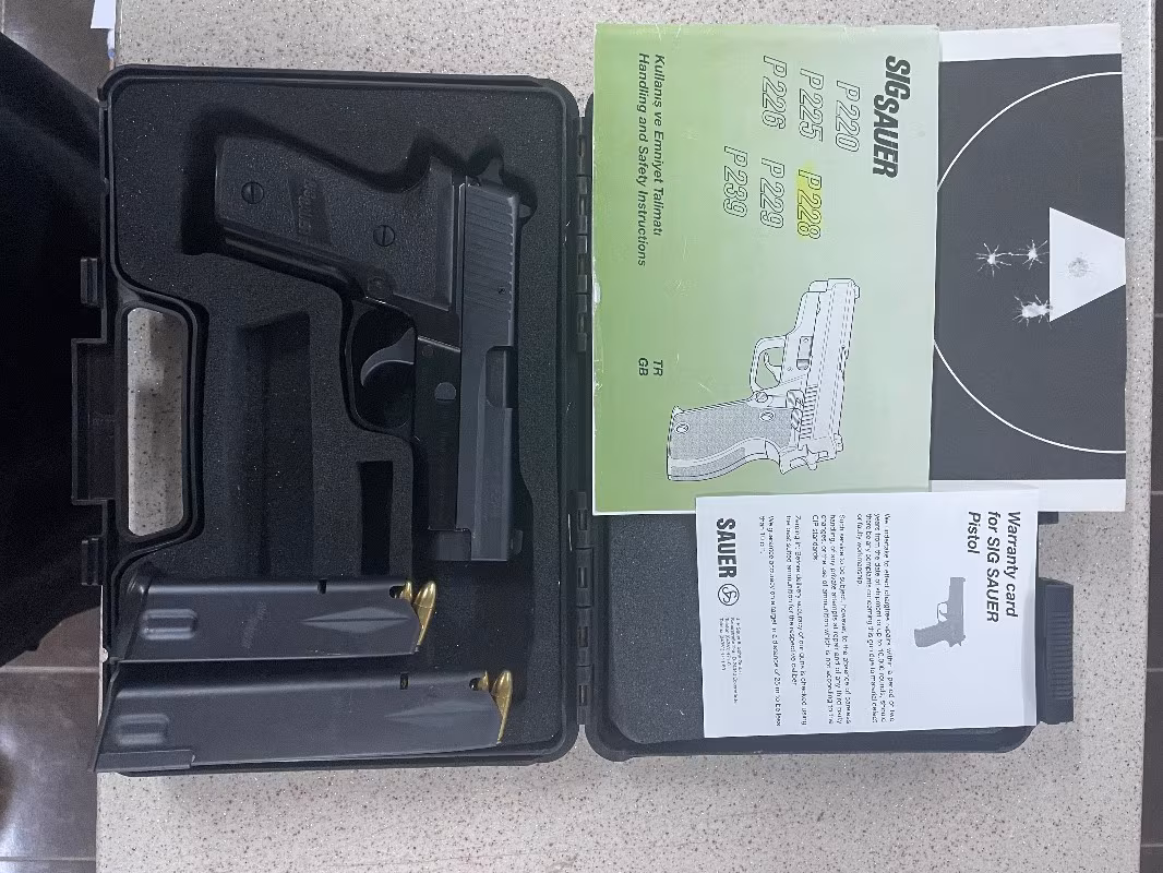 Sig Sauer P228 İlk Sahibinden Satılık