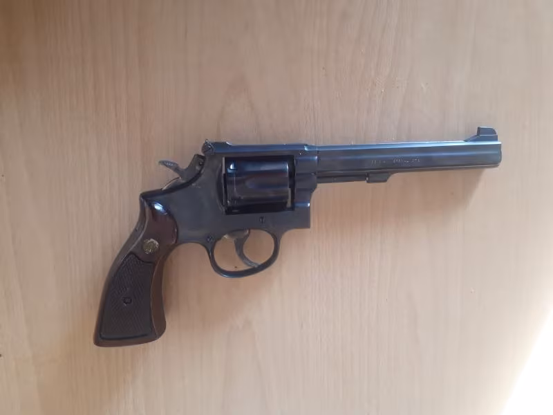 Smith Wesson 9.65 38 cal Uzun Namlu