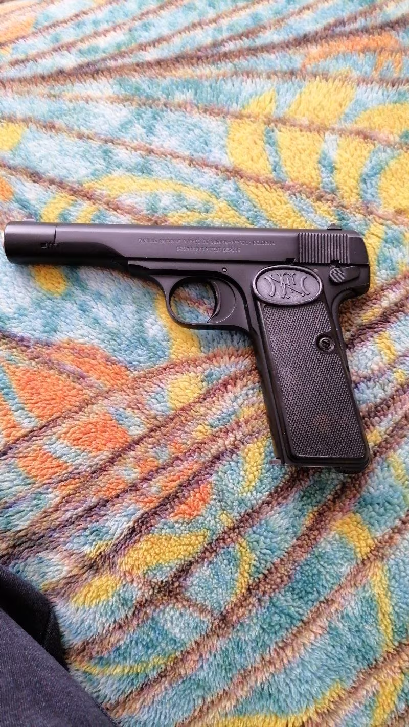 Browning 7.65 uzun Belçika