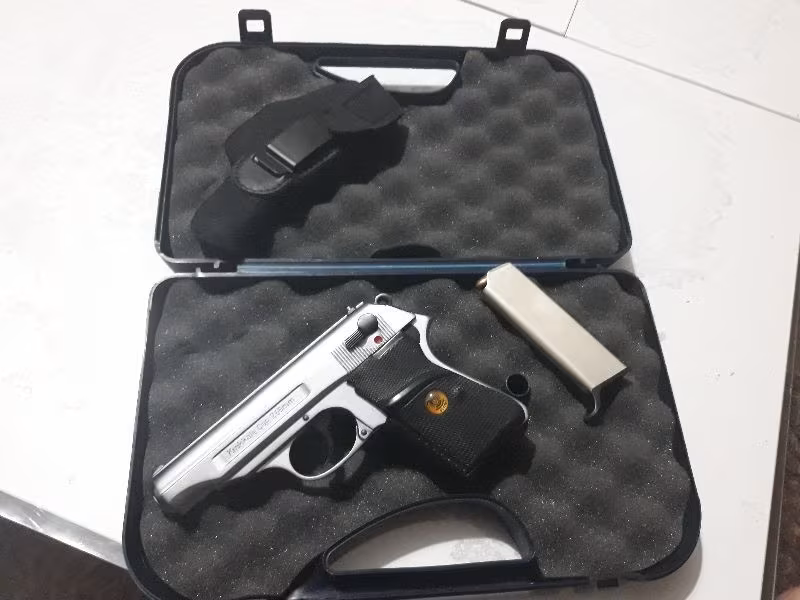 Ruhsatlı KIRIKKALE 7.65 mm. krom kaplama, ortapedik kabze, sorunsuz